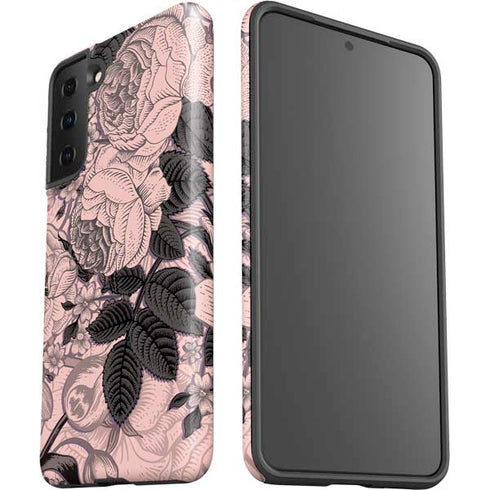 Rose Quartz Floral Galaxy S21 FE Pro Case