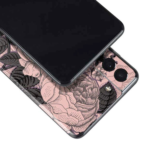 Rose Quartz Floral Galaxy S21 Plus 5G Skin