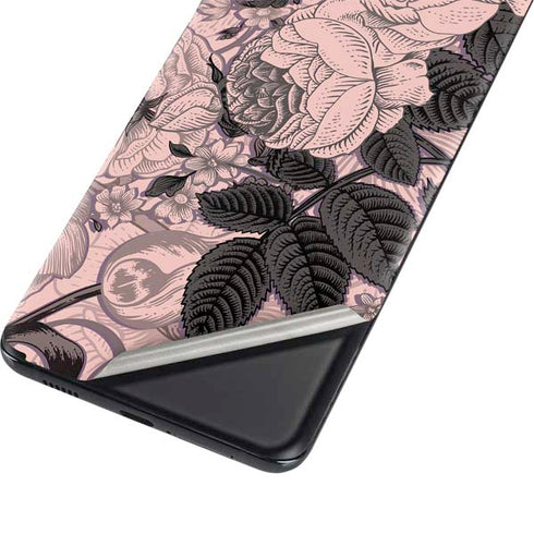 Rose Quartz Floral Galaxy S21 Ultra 5G Skin