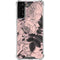 Rose Quartz Floral Galaxy S22 Plus Clear Case