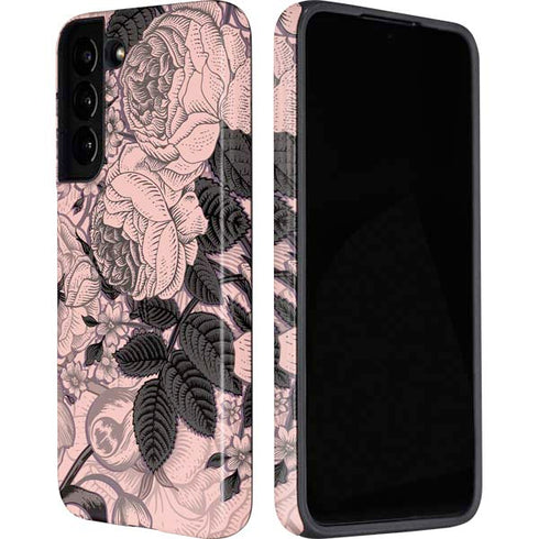 Rose Quartz Floral Galaxy S22 Plus Pro Case