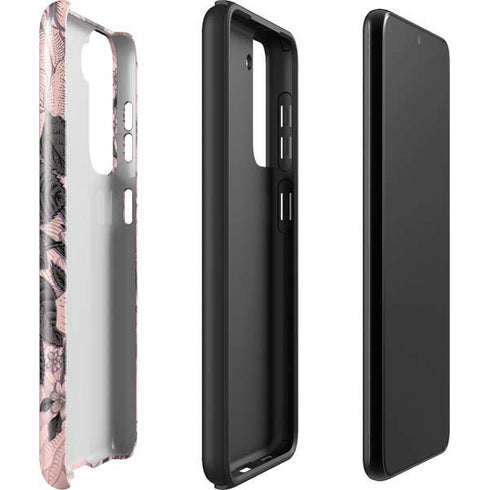 Rose Quartz Floral Galaxy S22 Pro Case