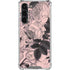 Rose Quartz Floral Galaxy S23 Plus Clear Case