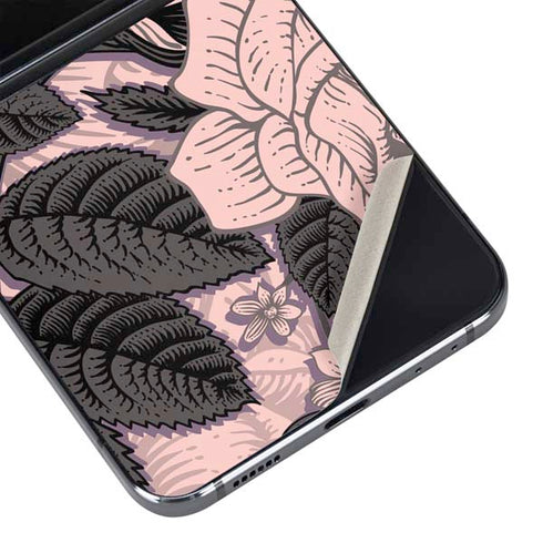 Rose Quartz Floral Galaxy Z Flip5 5G Skin