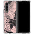 Rose Quartz Floral Galaxy Z Fold4 5G Clear Case