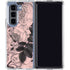 Rose Quartz Floral Galaxy Z Fold5 5G Clear Case