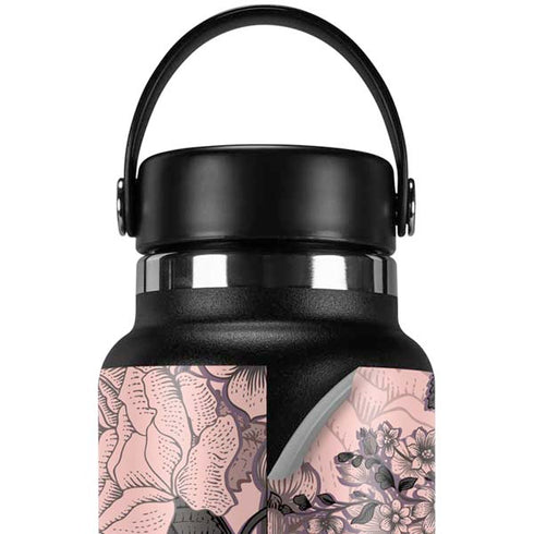 Rose Quartz Floral Hydro Flask 32oz Wide Mouth Skin