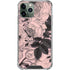 Rose Quartz Floral iPhone 11 Pro Max Clear Case
