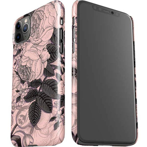 Rose Quartz Floral iPhone 11 Pro Max Lite Case