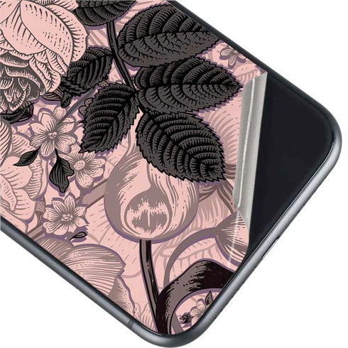 Rose Quartz Floral iPhone 11 Skin