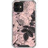 Rose Quartz Floral iPhone 12 Clear Case