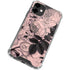 Rose Quartz Floral iPhone 12 Clear Case