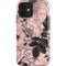 Rose Quartz Floral iPhone 12 Impact Case