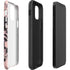 Rose Quartz Floral iPhone 12 Impact Case