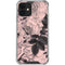 Rose Quartz Floral iPhone 12 Mini Clear Case