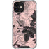 Rose Quartz Floral iPhone 12 Mini Clear Case