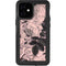 Rose Quartz Floral iPhone 12 Mini Waterproof Case
