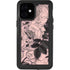 Rose Quartz Floral iPhone 12 Mini Waterproof Case