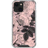 Rose Quartz Floral iPhone 13 Mini Clear Case