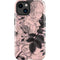 Rose Quartz Floral iPhone 14 Plus Impact Case