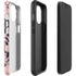 Rose Quartz Floral iPhone 14 Plus Impact Case