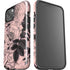 Rose Quartz Floral iPhone 14 Plus Impact Case