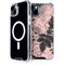 Rose Quartz Floral iPhone 15 MagSafe Case