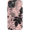 Rose Quartz Floral iPhone 14 Impact Case