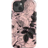 Rose Quartz Floral iPhone 14 Impact Case
