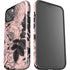 Rose Quartz Floral iPhone 15 Impact Case