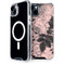 Rose Quartz Floral iPhone 15 Plus MagSafe Case
