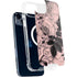 Rose Quartz Floral iPhone 15 Plus MagSafe Case