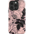 Rose Quartz Floral iPhone 15 Pro Impact Case
