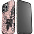 Rose Quartz Floral iPhone 15 Pro Impact Case