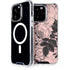 Rose Quartz Floral iPhone 15 Pro MagSafe Case