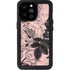 Rose Quartz Floral iPhone 14 Pro Max Waterproof Case