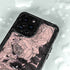 Rose Quartz Floral iPhone 14 Pro Max Waterproof Case