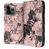 Rose Quartz Floral iPhone 15 Pro Max Folio Case