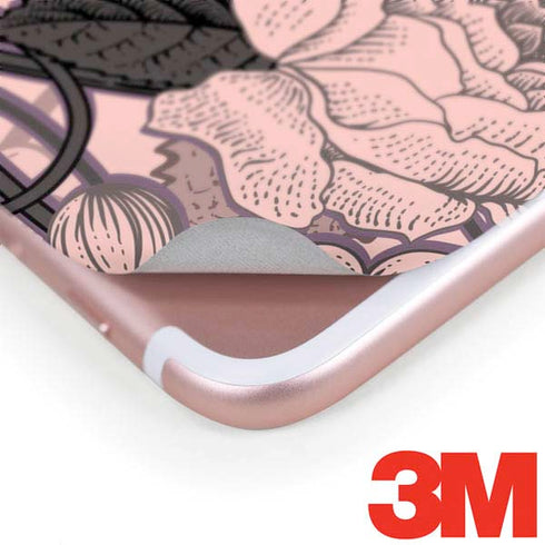 Rose Quartz Floral iPhone 8 Plus Skin