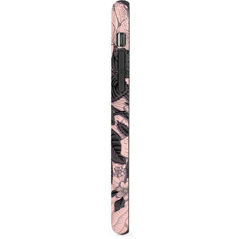 Rose Quartz Floral iPhone XR Pro Case