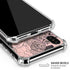 Rose Quartz Floral iPhone XS Max Clear Case