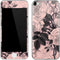 Rose Quartz Floral Apple iPod Skin