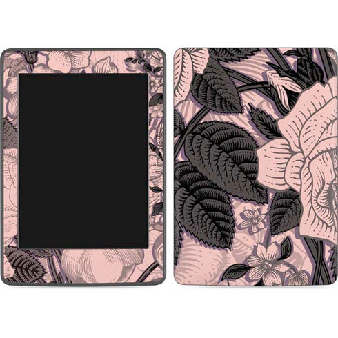 Rose Quartz Floral Amazon Kindle Skin