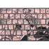 Rose Quartz Floral Magic Keyboard with Numeric Keypad Skin