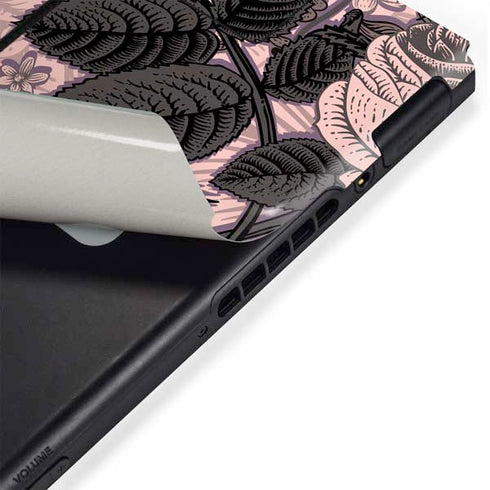 Rose Quartz Floral Nintendo Switch Bundle Skin