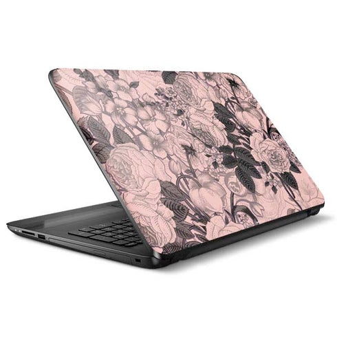 Rose Quartz Floral HP Notebook Skin