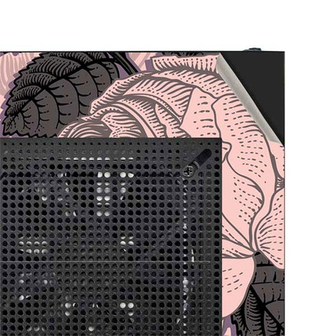 Rose Quartz Floral NZXT H510 Compact ATX Mid-Tower Case Skin