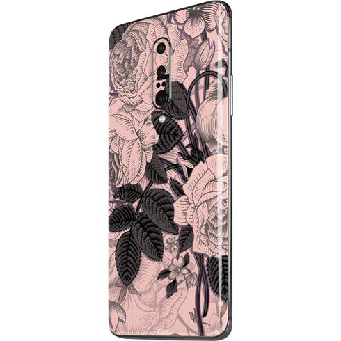 Rose Quartz Floral OnePlus 7 Pro Skin