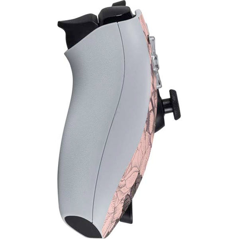 Rose Quartz Floral PlayStation Portal Remote Player Skin