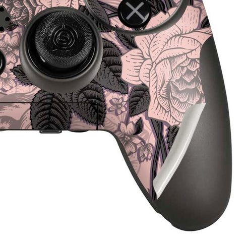 Rose Quartz Floral PlayStation Scuf Vantage 2 Controller Skin